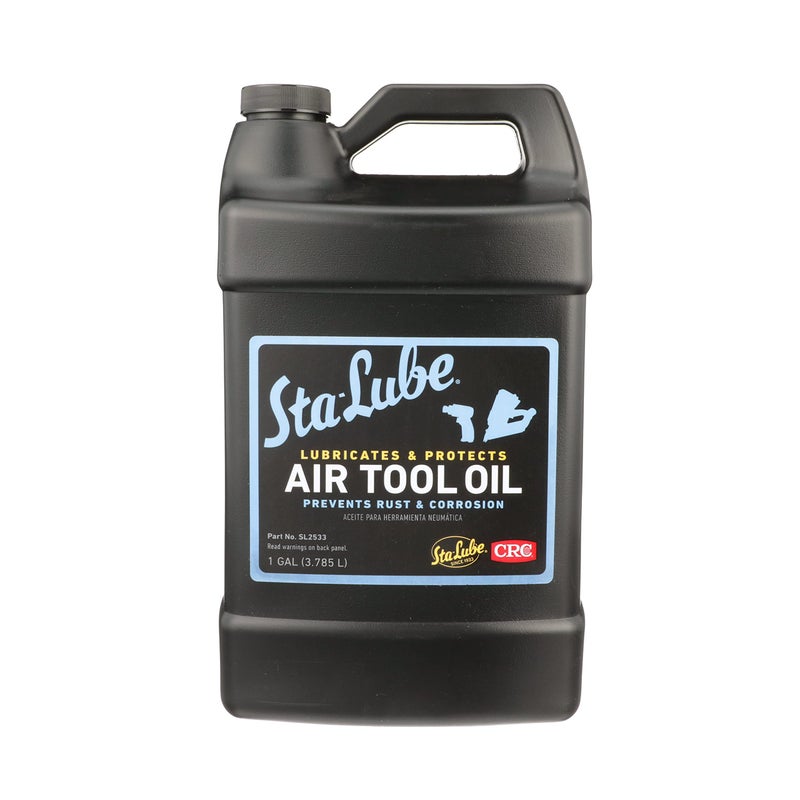 Sta-Lube Air Tool Oil SL2533-1 Gallon, Anti-Corrosive Lubricant for Pneumatic Equipment & Tools - Image 1